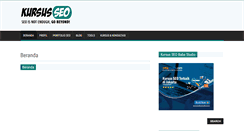 Desktop Screenshot of kursus-seo.com