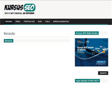 Tablet Screenshot of kursus-seo.com